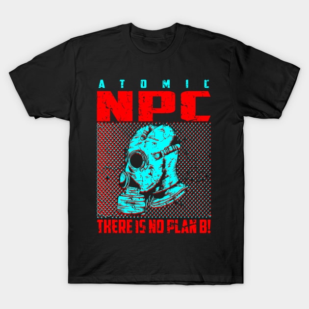 ATOMIC NPC 04 T-Shirt by 2 souls